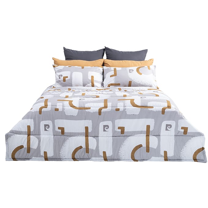 Le Intro - Silky Feel 90gsm Comforter – Abstract Geo