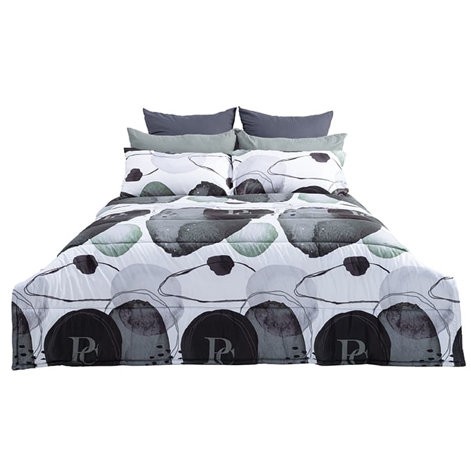 Le-Intro - Silky Feel 90gsm Comforter – Forest Watercolour