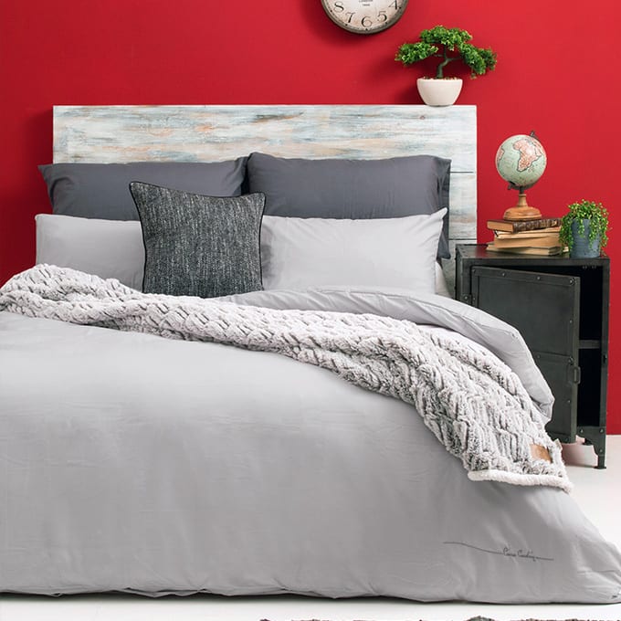 Lifestyle - 180TC Percale Duvet Cover - Liaden