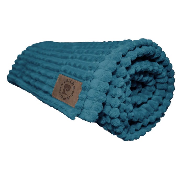 Le Intro – Ribbed Throws – Teal