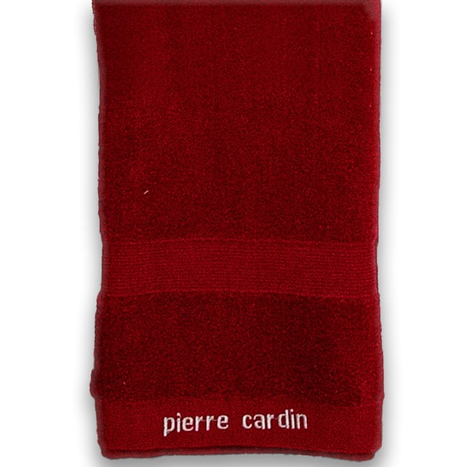 550GSM Jacquard Towel – Hand Towel / Bath Towel / Bath Sheet – Ruby Maroon