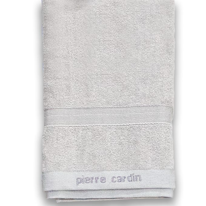 550GSM Jacquard Towel – Hand Towel / Bath Towel / Bath Sheet – Sterling Silver