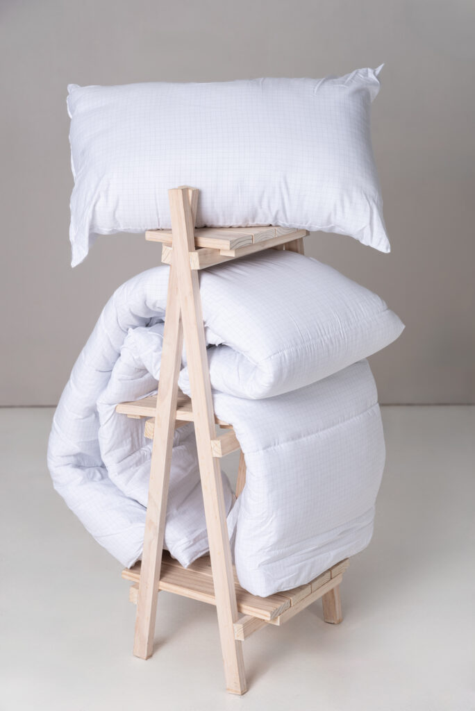 Black Yarn Standard Pillow