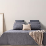 Le Intro – Silky Feel 90gsm Pinsonic Quilts – 240x240 - Charcoal