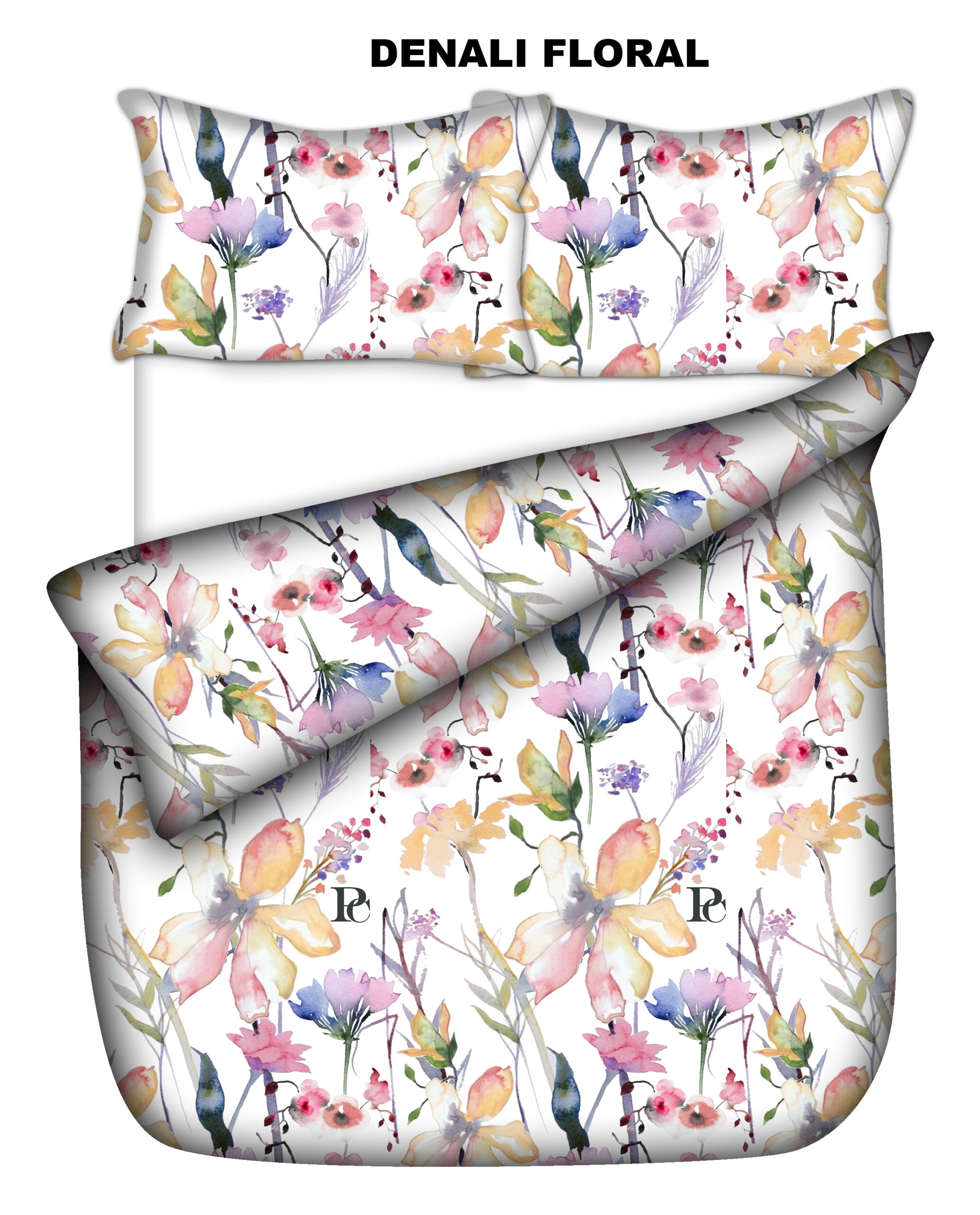 Le-Intro – 75gsm Microfibre Comforter - Denali Floral