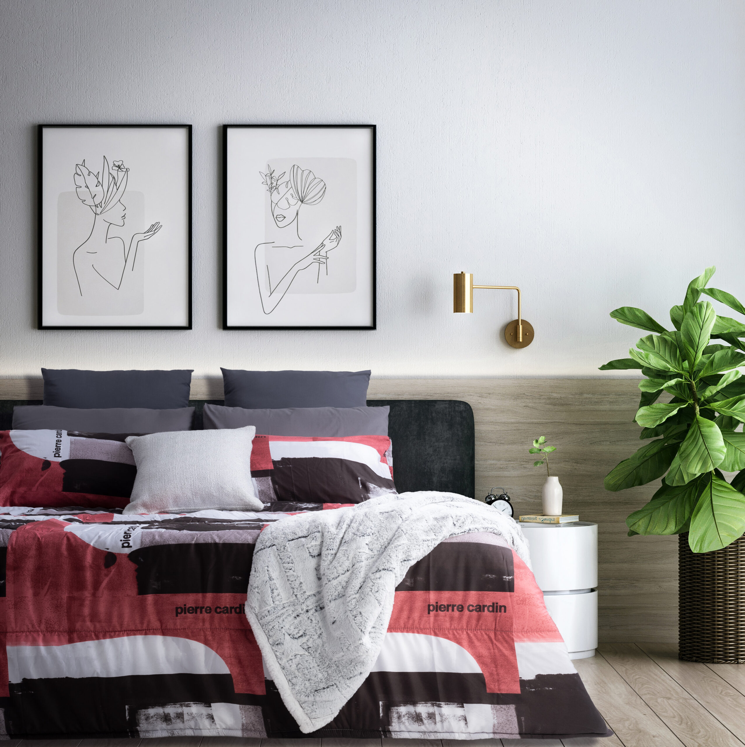 Le-Intro – 75gsm Microfibre Comforter - Legion