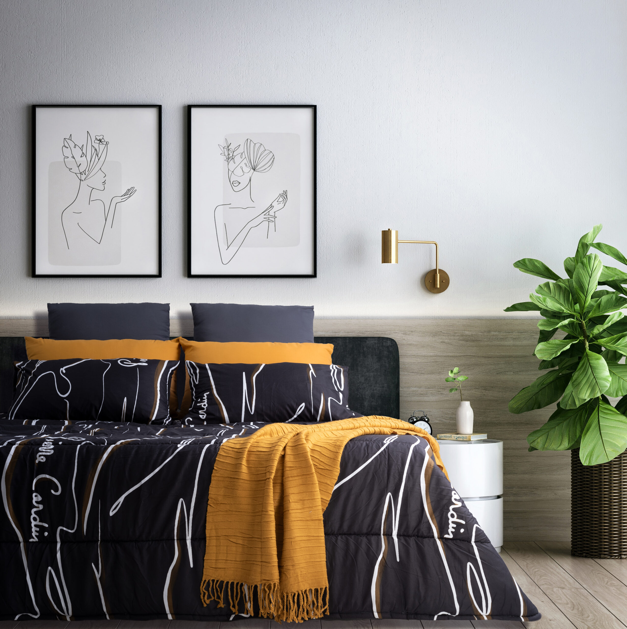 Le-Intro – 75gsm Microfibre Comforter - Minimalist