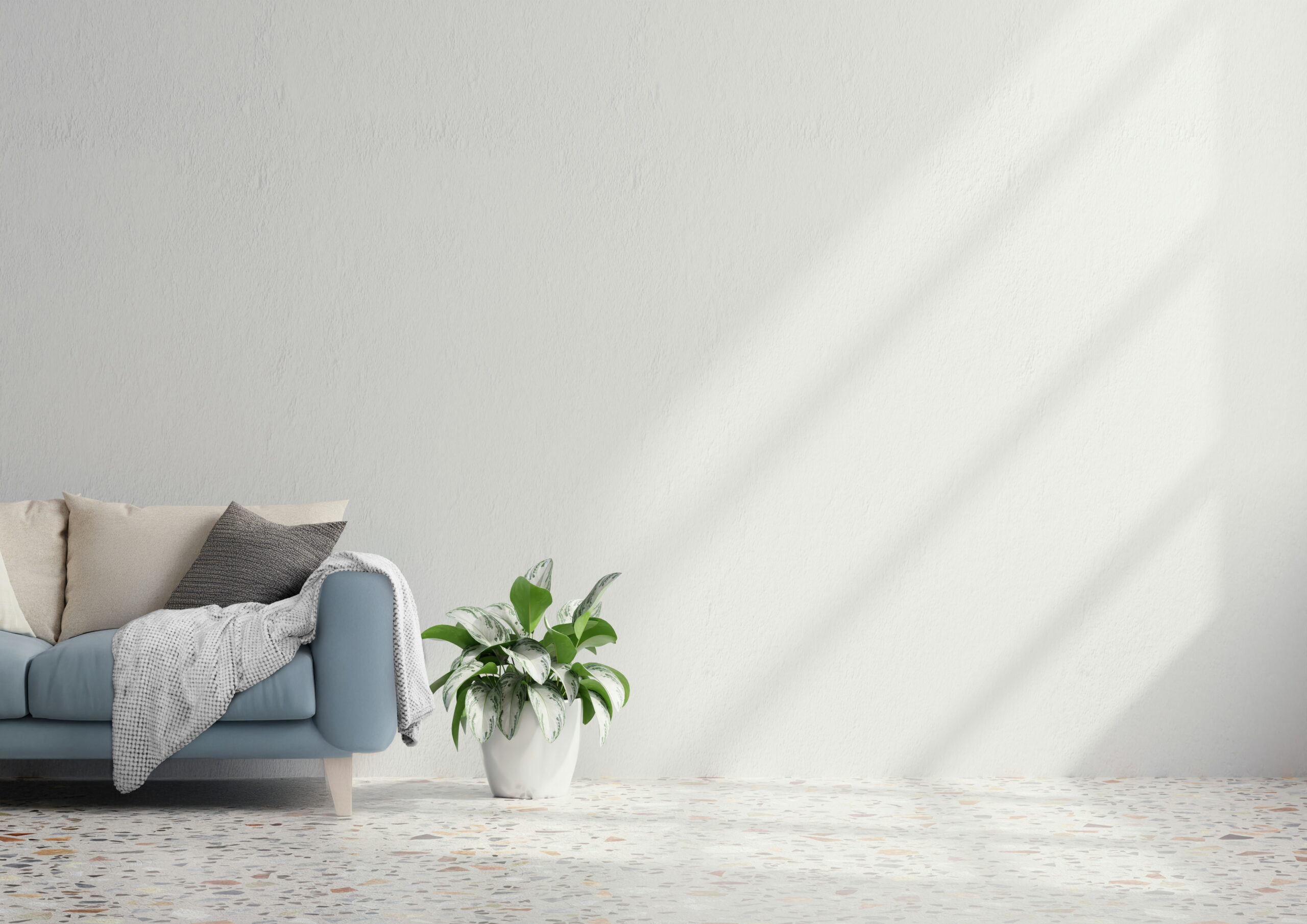 Bottom Print Waffle Throw – 180x200cm