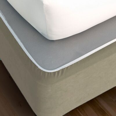 Faux Suede Bedwrap - Stone