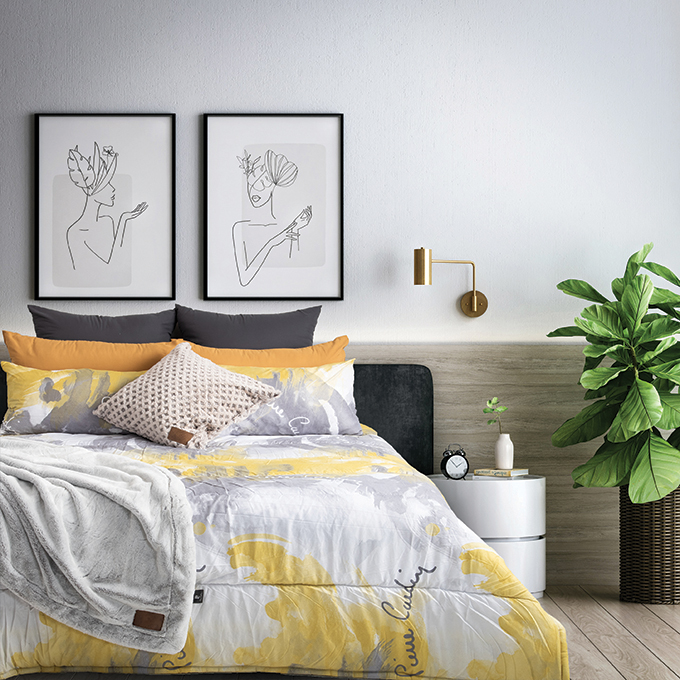 Le-Intro – 75gsm Microfibre Comforter - Rhythmic