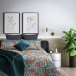 Le-Intro – 75gsm Microfibre Comforter - Savoy Paisley