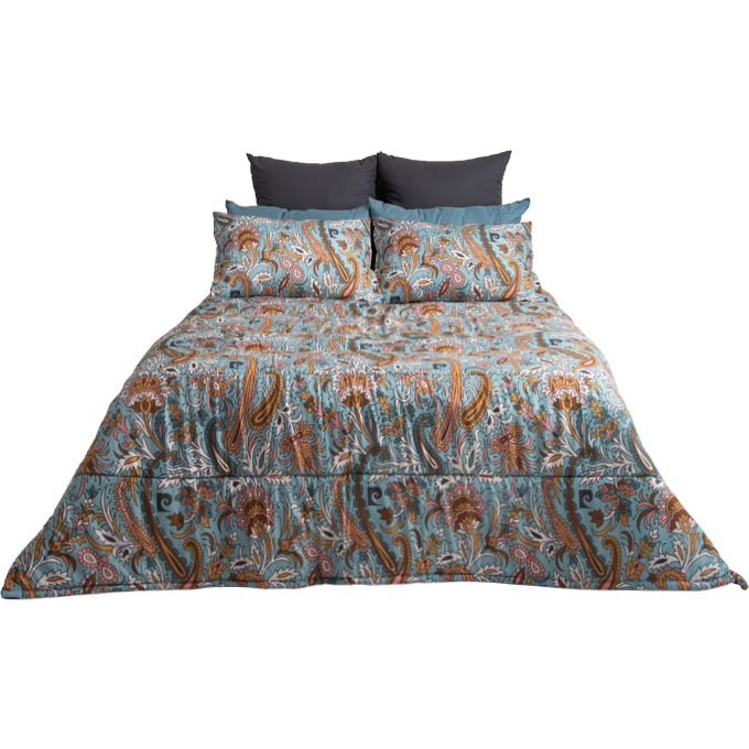 Le-Intro – 75gsm Microfibre Comforter - Savoy Paisley