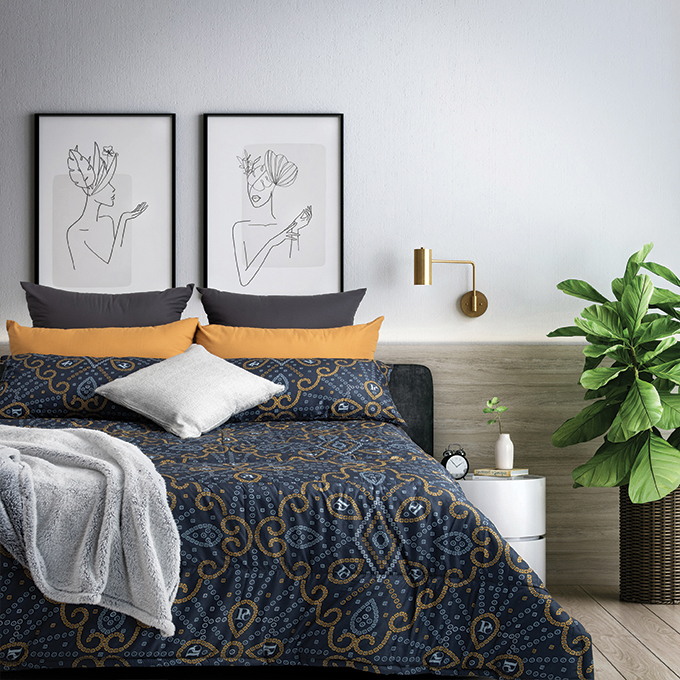 Le-Intro – 75gsm Microfibre Comforter - Vera