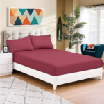 LE INTRO - 90GSM FITTED SHEET SET – DUSTY PINK