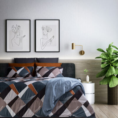 LE-INTRO – 75GSM MICROFIBRE COMFORTER - ALTAIR GEO