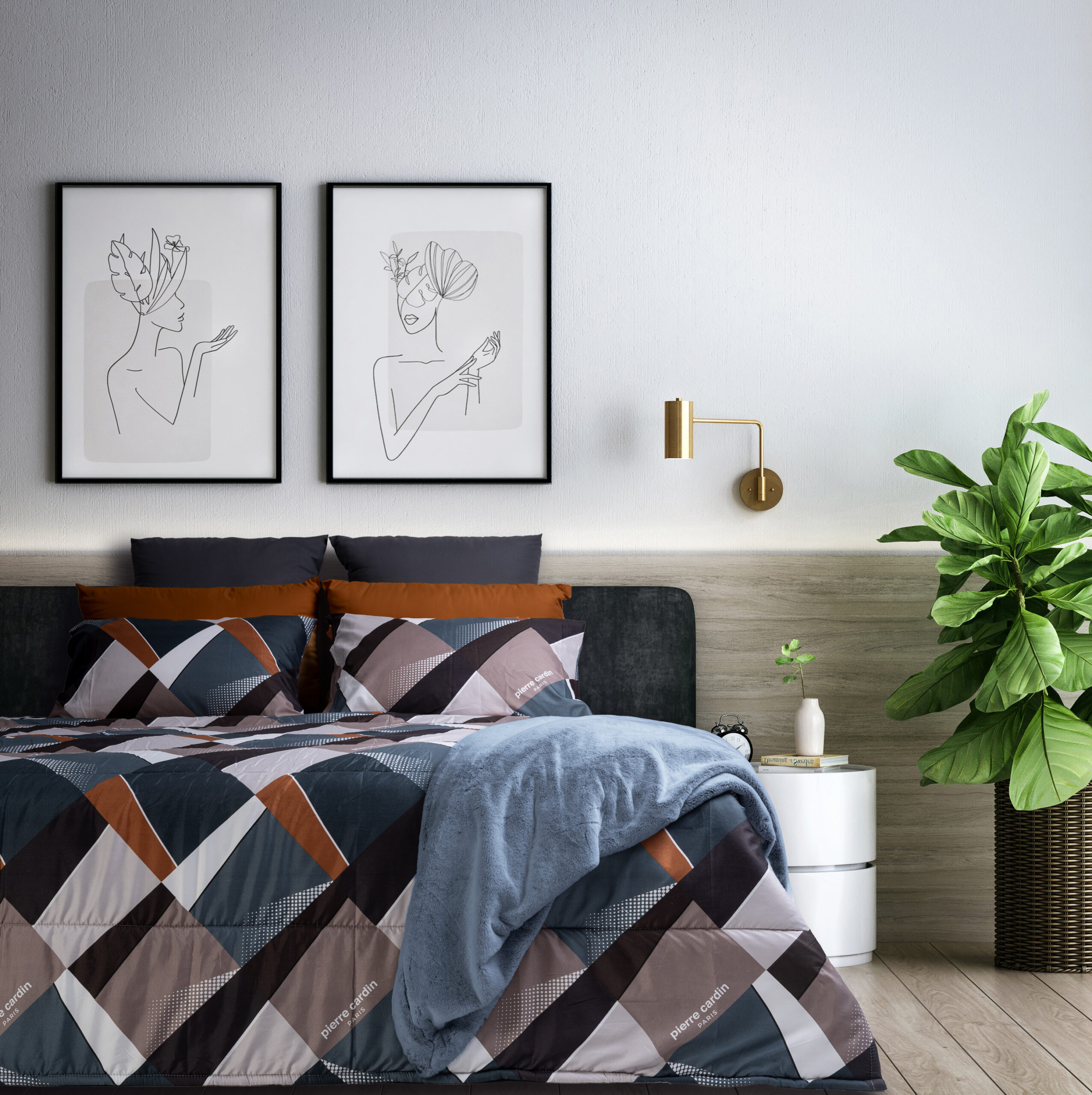 LE-INTRO – 75GSM MICROFIBRE COMFORTER - ALTAIR GEO