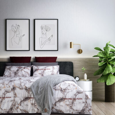 LE-INTRO – 75GSM MICROFIBRE COMFORTER - MARBLING