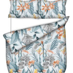 LE INTRO – SOFT & SILKY - PRINTED PINSONIC QUILTS – 220X200 – Tropical Reverie