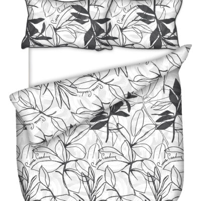 LE-INTRO SILKY SOFT SUMMER RANGE DUVET COVER – BOTANIST LEAF