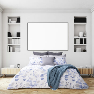 LE-INTRO SILKY SOFT SUMMER RANGE DUVET COVER – KAYLEE LEAVES