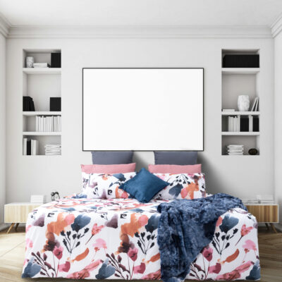 Le-Intro - Silky Feel Duvet Cover - Lydia Floral