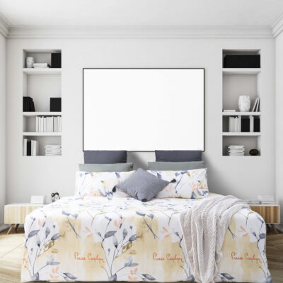 Le-Intro - Silky Feel Duvet Cover - Lydia Floral