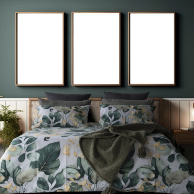 Vogue – 144TC Cotton Rich Duvet Cover – Luella Leaves