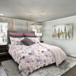 LE-INTRO – 75GSM MICROFIBRE COMFORTER  - THEA FLORAL