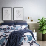 LE-INTRO – 75GSM MICROFIBRE COMFORTER - TAYEN BLUE