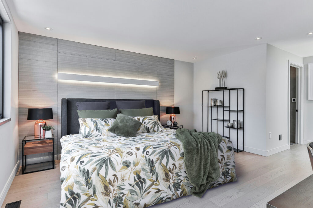 Le-Intro - Silky Feel Duvet Cover - Harmony Leaves