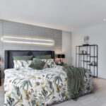 Le-Intro - Silky Feel Duvet Cover - Harmony Leaves