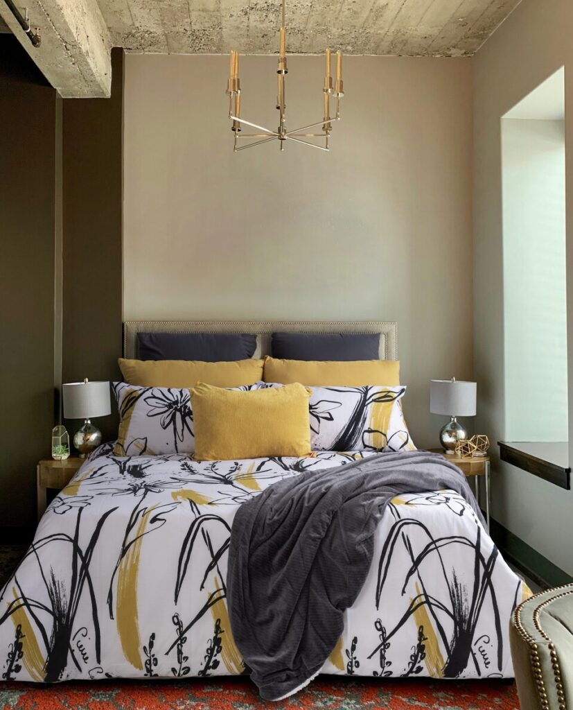 Vogue – 144TC Cotton Rich Duvet Cover – Brushstroke Garden