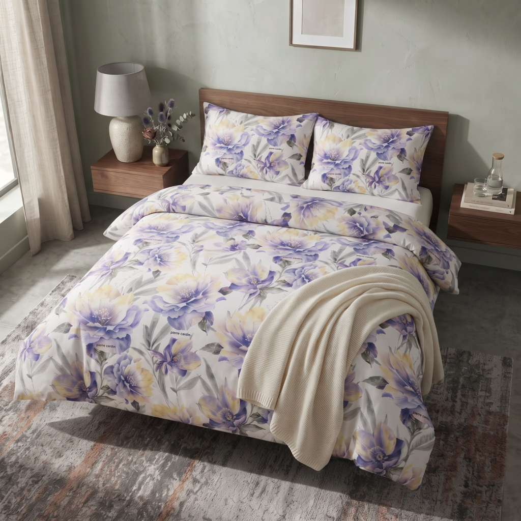 LE-INTRO – 75GSM MICROFIBRE COMFORTER - ELENA FLORAL